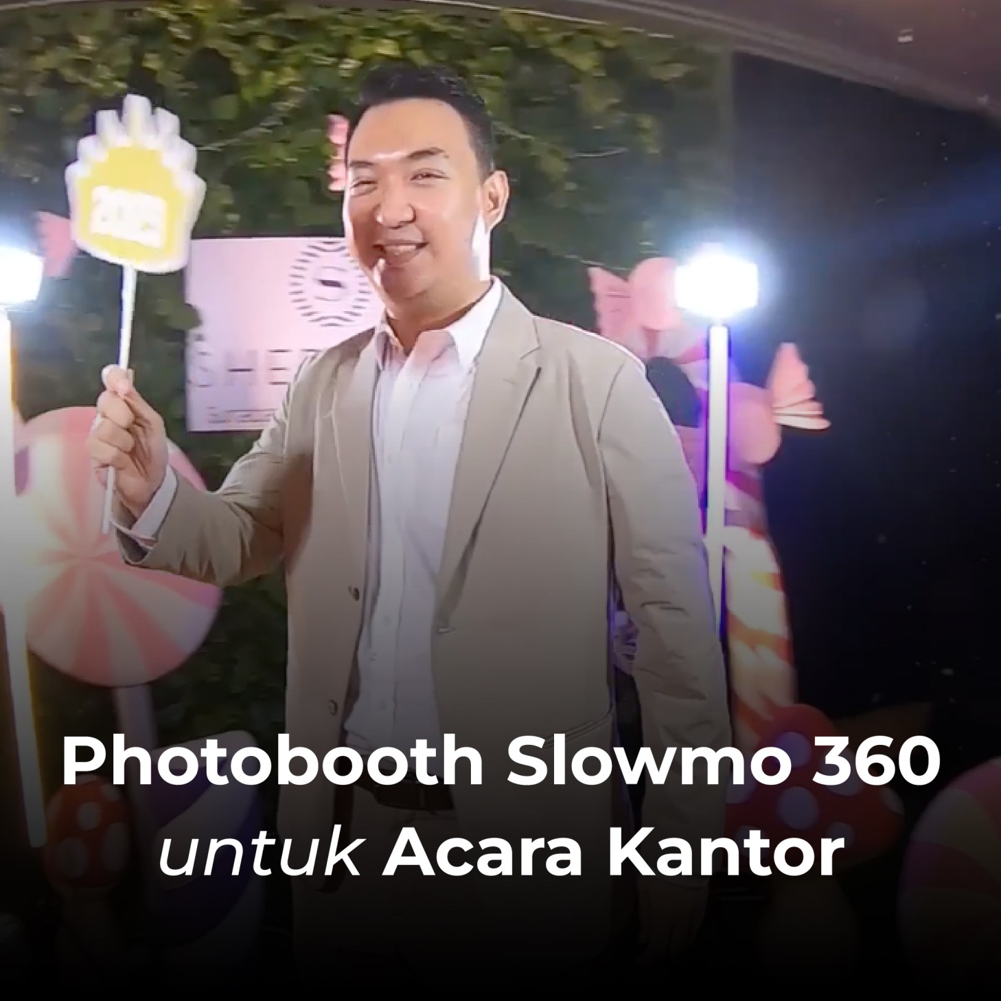 Photobooth Slowmo 360 untuk Acara Kantor