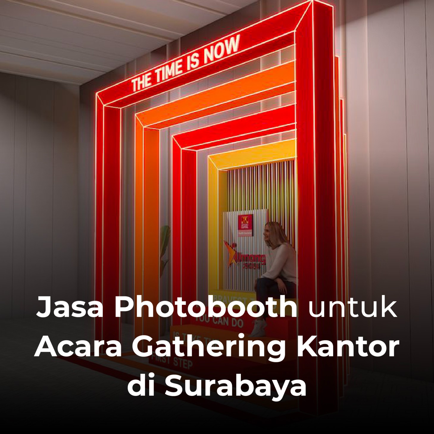 Jasa Photobooth untuk Acara Gathering Kantor di Surabaya